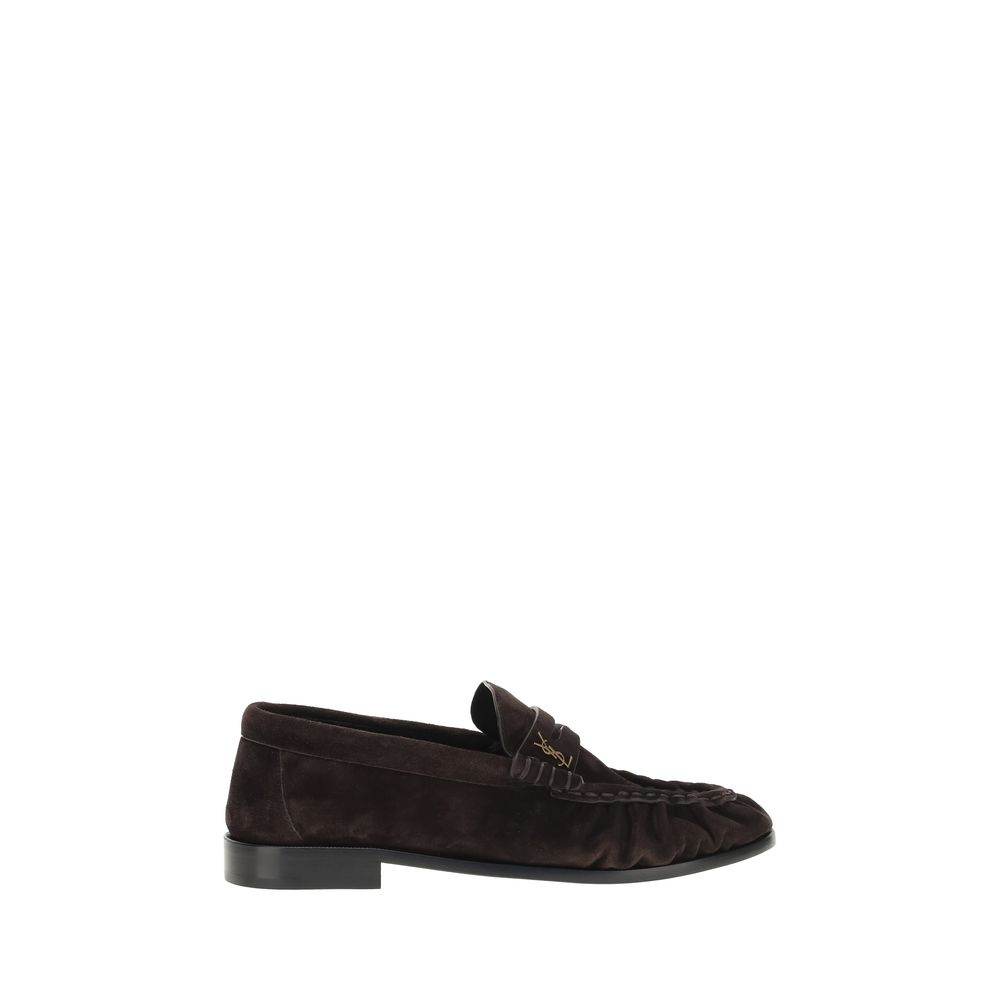 Saint Laurent Suade Loafers - Hilstor
