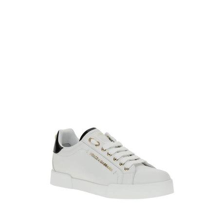 Dolce & Gabbana Leather Sneakers - Hilstor