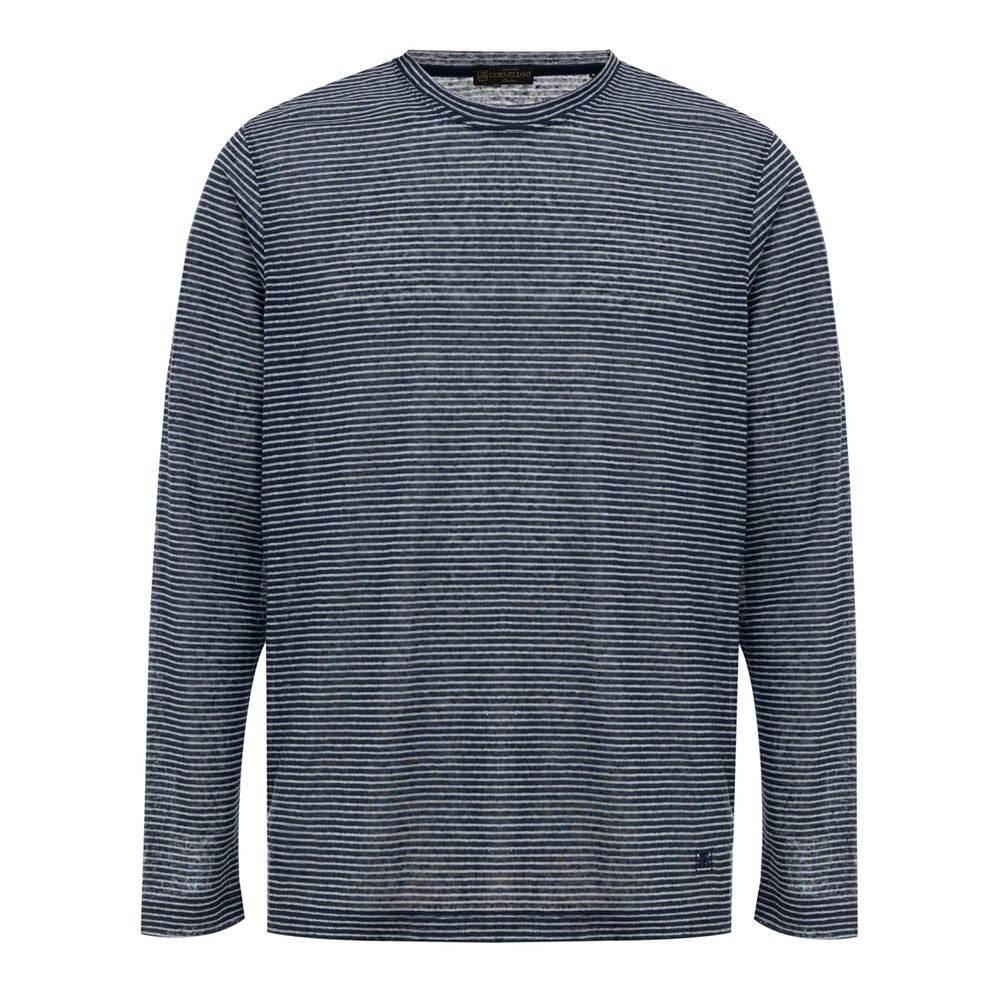 Corneliani Blue Linen Clothing - Hilstor