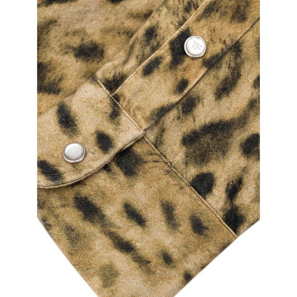 Tom Ford Beige Cotton Shirt - Hilstor