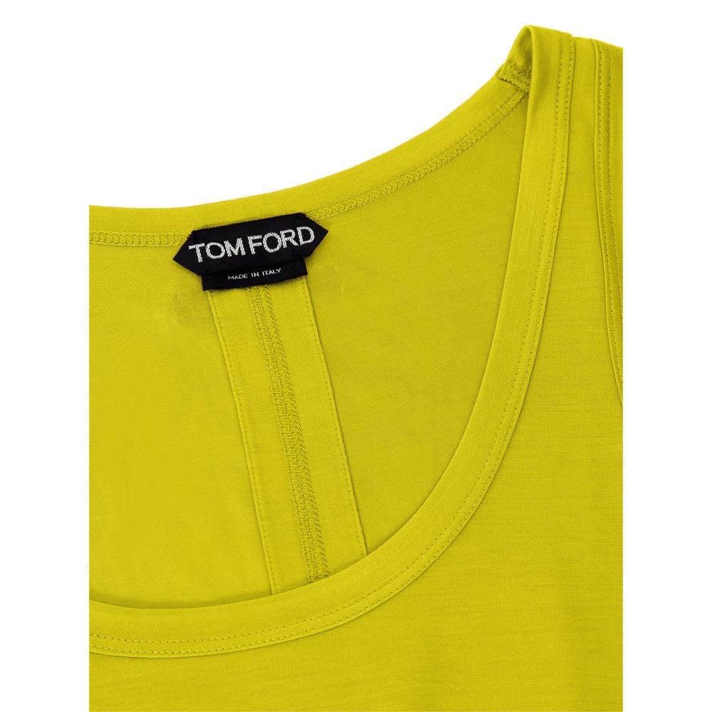 Tom Ford Yellow Silk Clothing - Hilstor