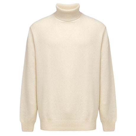 Cruciani White Cashmere Turtleneck - Hilstor