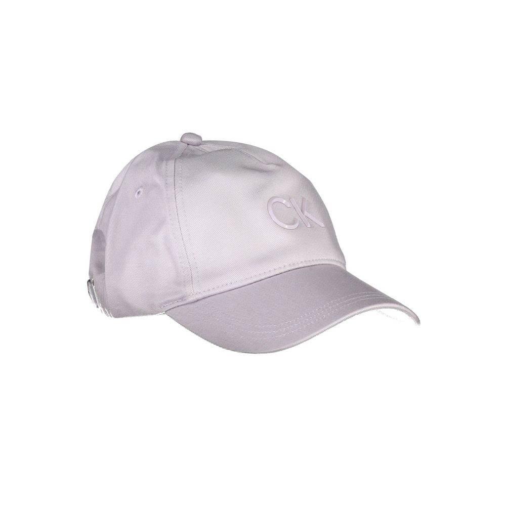 Calvin Klein Purple Cotton Hat - Hilstor