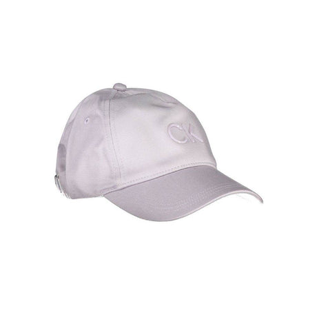 Calvin Klein Purple Cotton Hat - Hilstor
