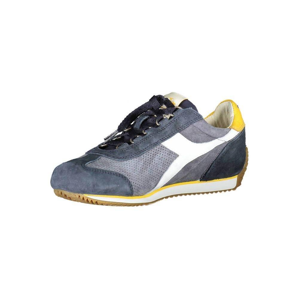 Diadora Blue Leather Women Sneaker - Hilstor