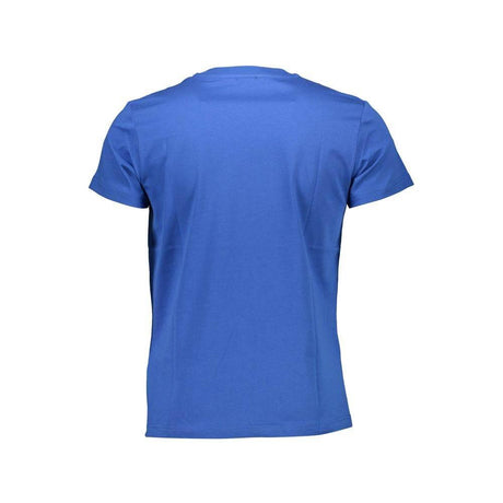 Diesel Blue Cotton Men T-Shirt - Hilstor