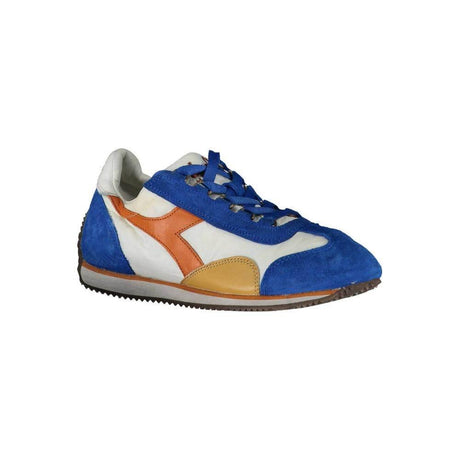 Diadora Blue Leather Women Sneaker - Hilstor