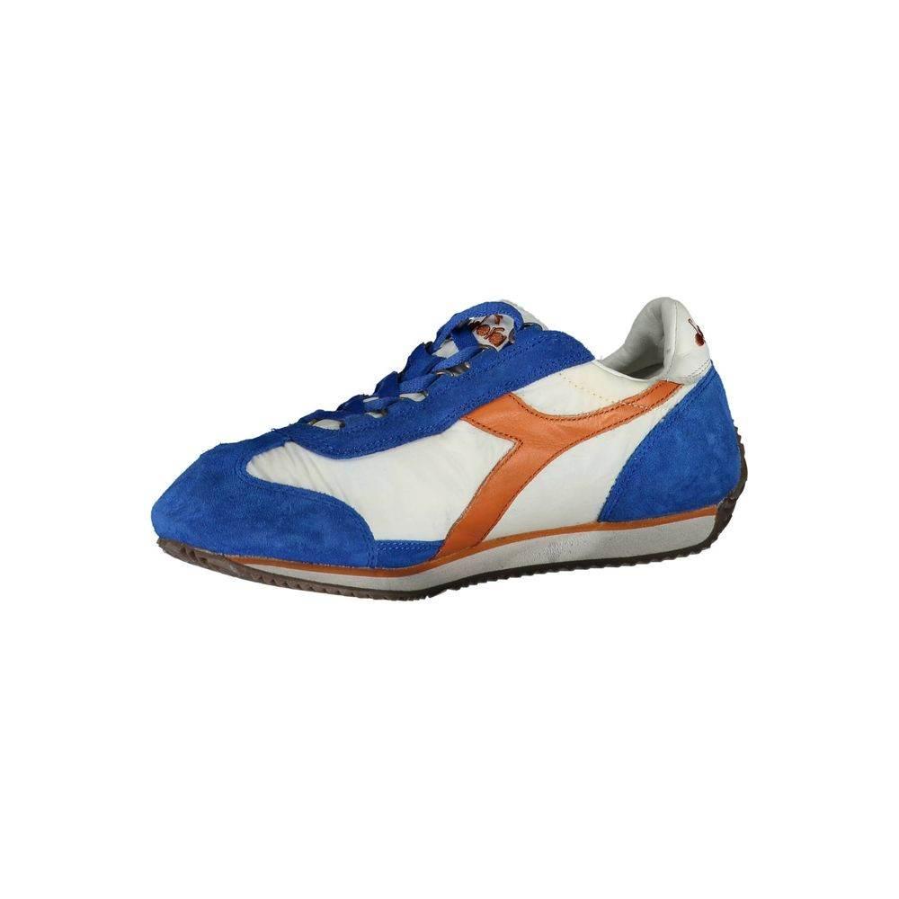 Diadora Blue Leather Women Sneaker - Hilstor