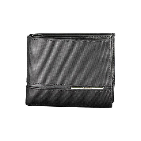 Calvin Klein Black Leather Men Wallet - Hilstor