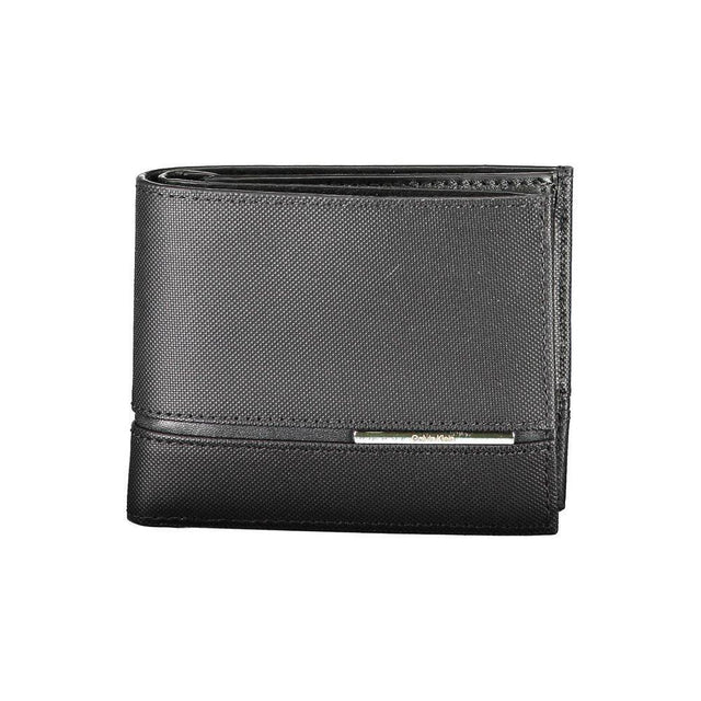 Calvin Klein Black Leather Men Wallet - Hilstor