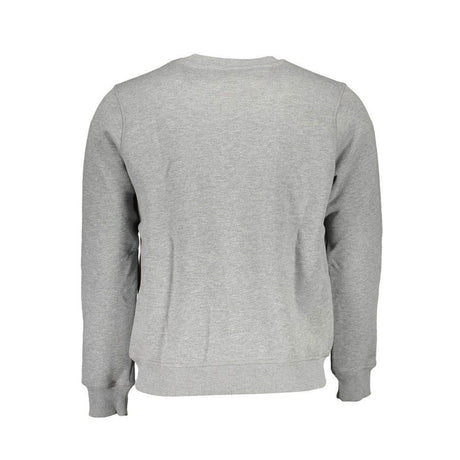 North Sails Gray Cotton Men Sweater - Hilstor