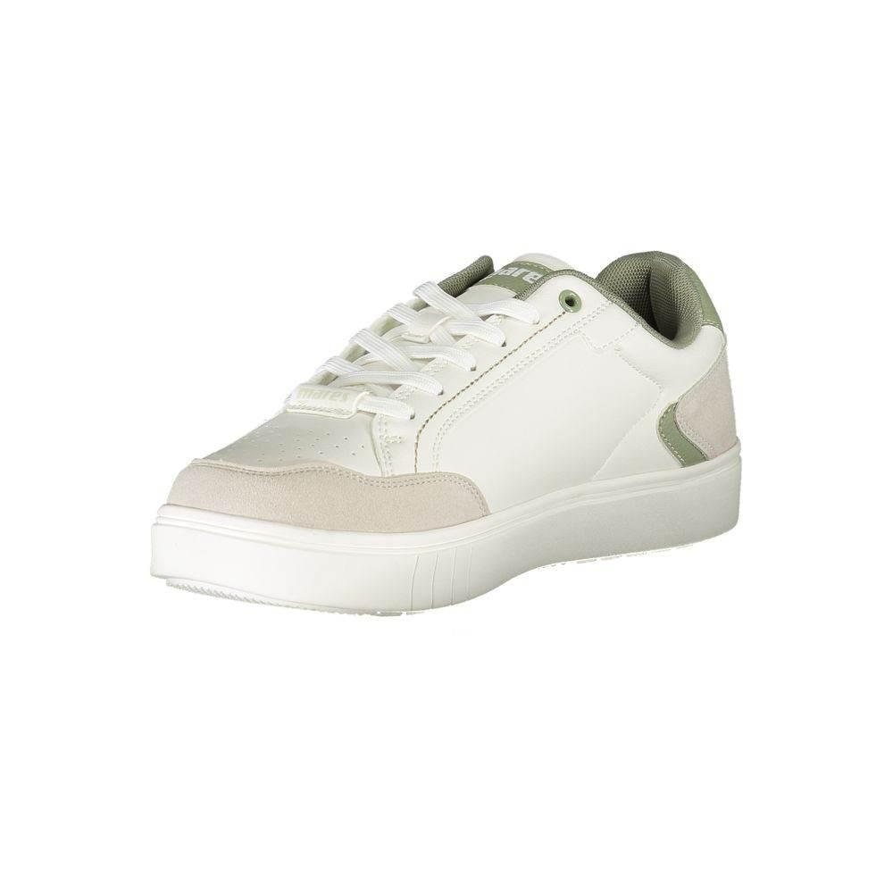 Mares White Polyester Sneaker - Hilstor