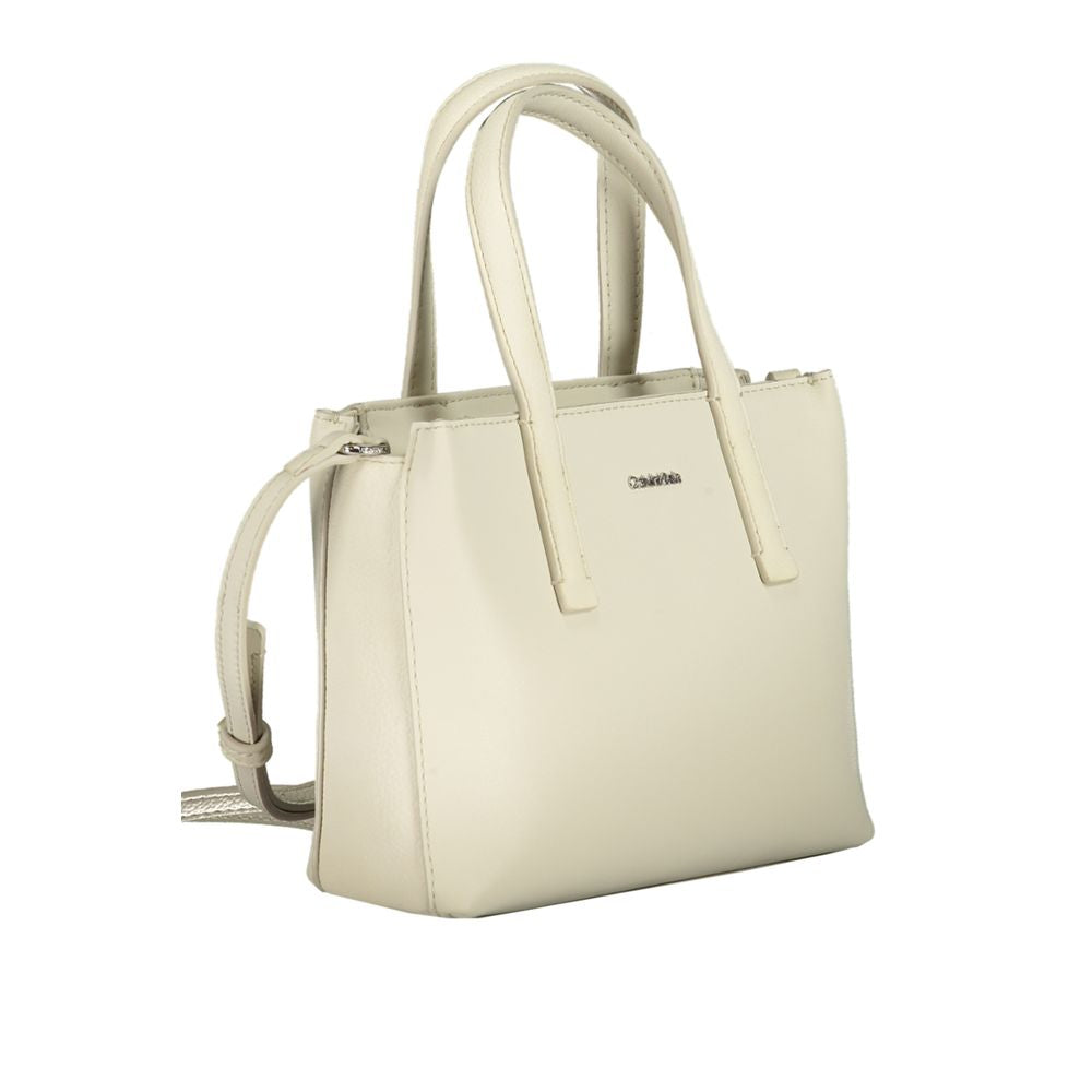 Calvin Klein Beige polyester håndtaske
