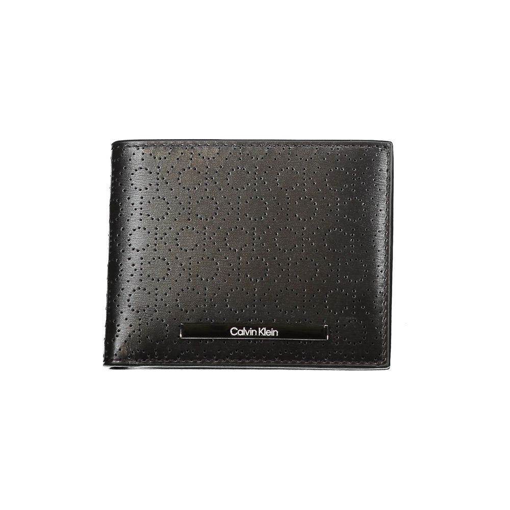 Calvin Klein Black Leather Wallet - Hilstor