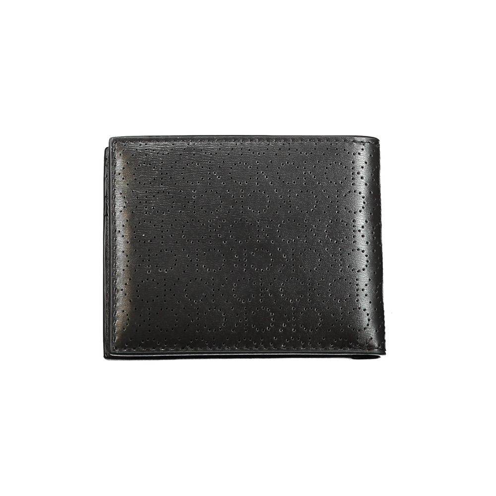 Calvin Klein Black Leather Wallet - Hilstor