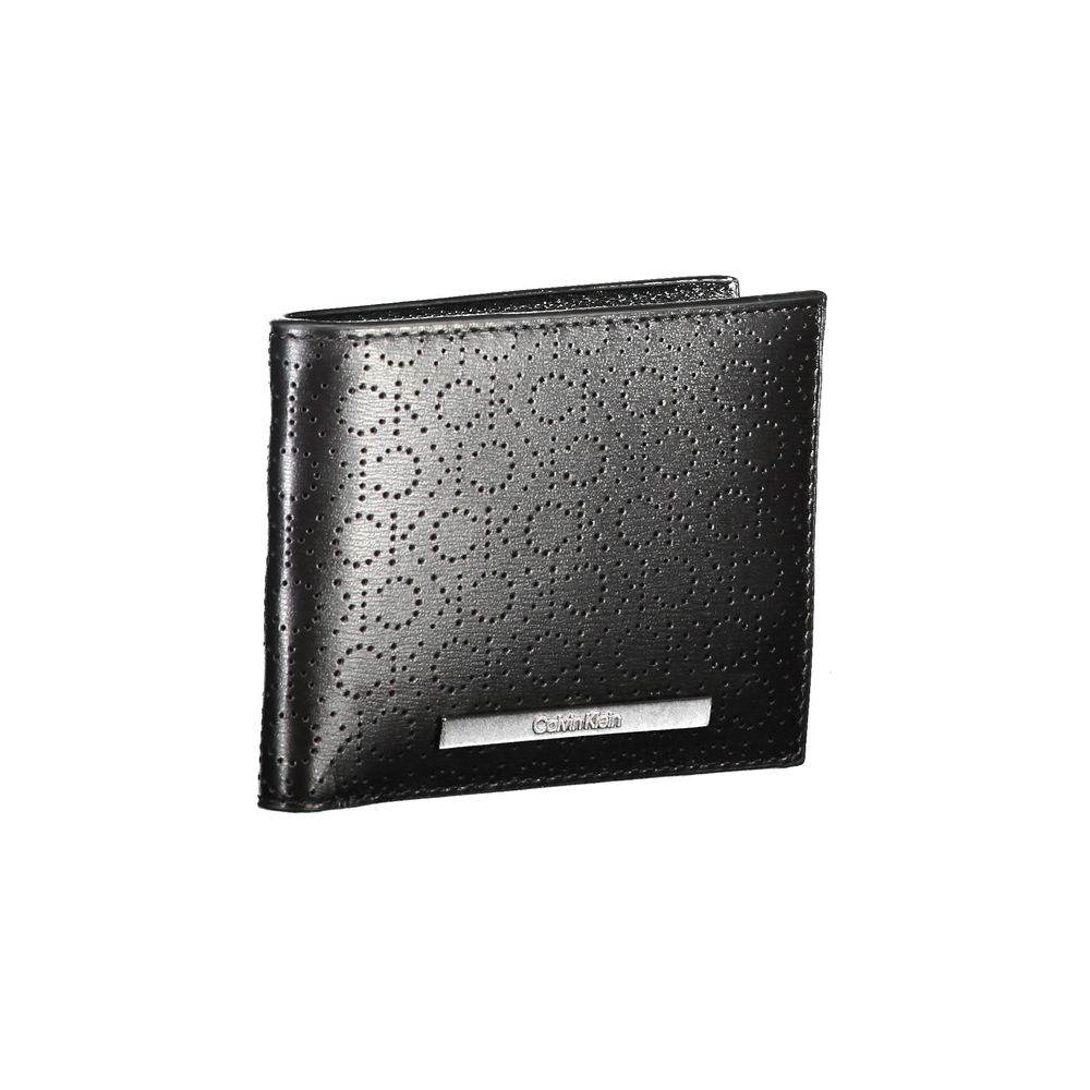 Calvin Klein Black Leather Wallet - Hilstor