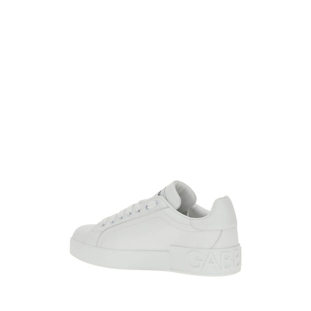 Dolce & Gabbana Leather Sneakers - Hilstor
