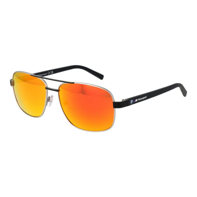 BMW Motorsport Silver Men Sunglasses - Hilstor