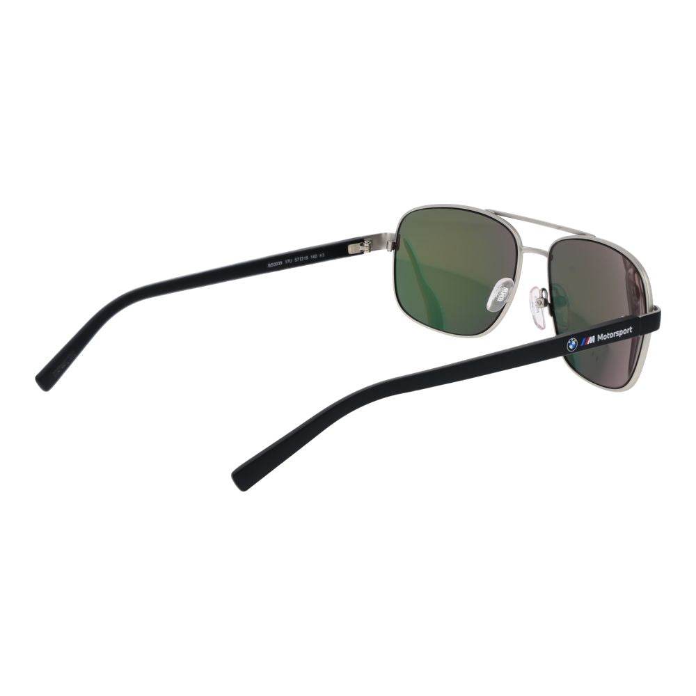 BMW Motorsport Silver Men Sunglasses - Hilstor