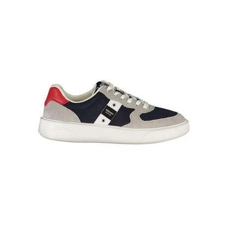 Blauer Blue Leather Men Sneaker - Hilstor
