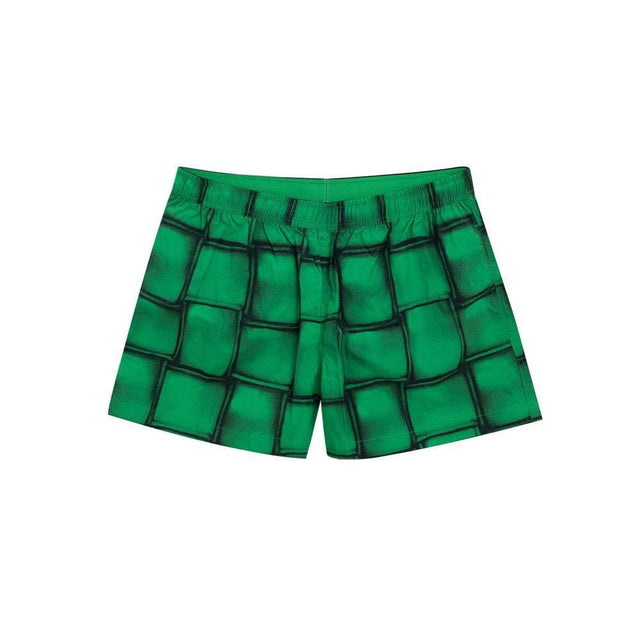 Bottega Veneta Green Polyamide Swim Short - Hilstor