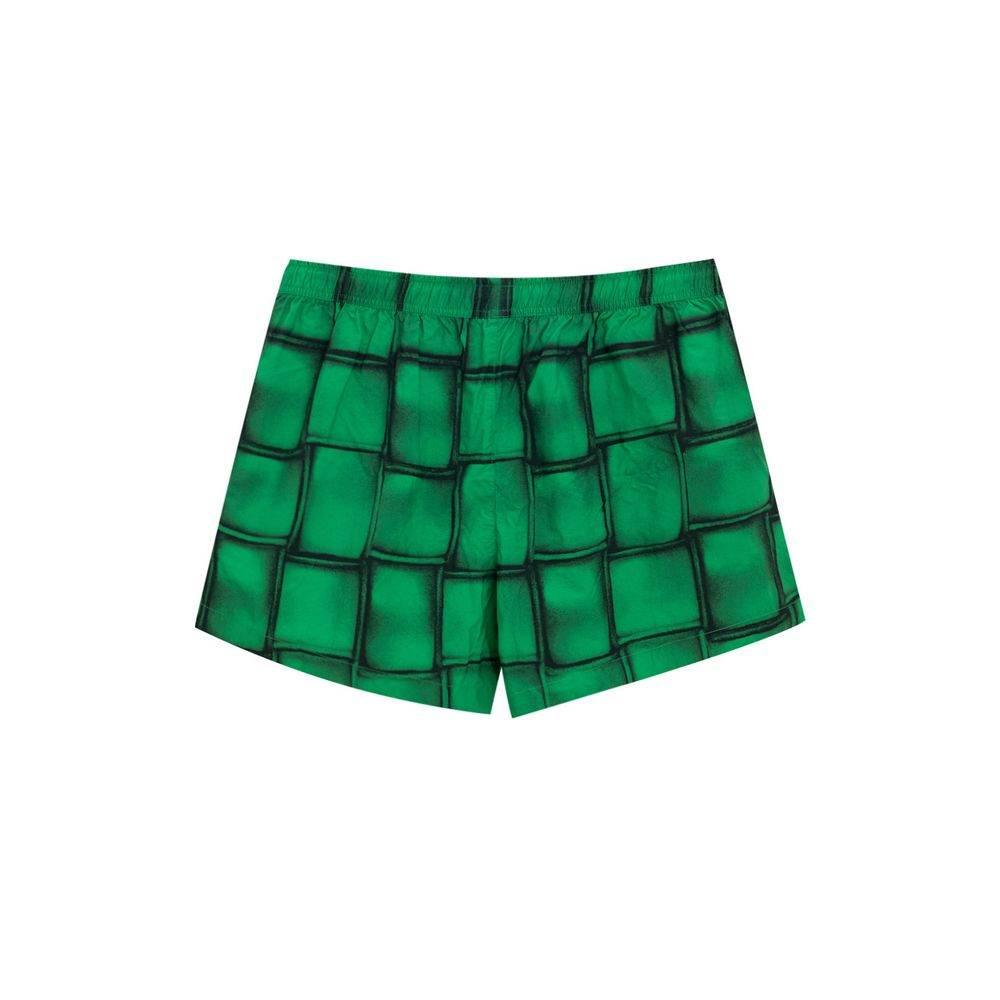 Bottega Veneta Green Polyamide Swim Short - Hilstor