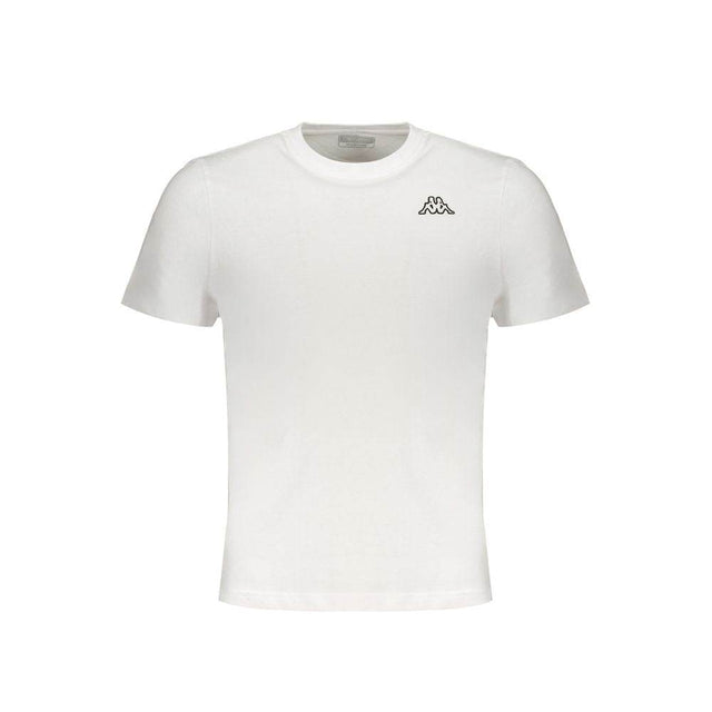 Kappa White Cotton T-Shirt - Hilstor