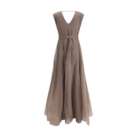 Brunello Cucinelli Silk Long Dress - Hilstor