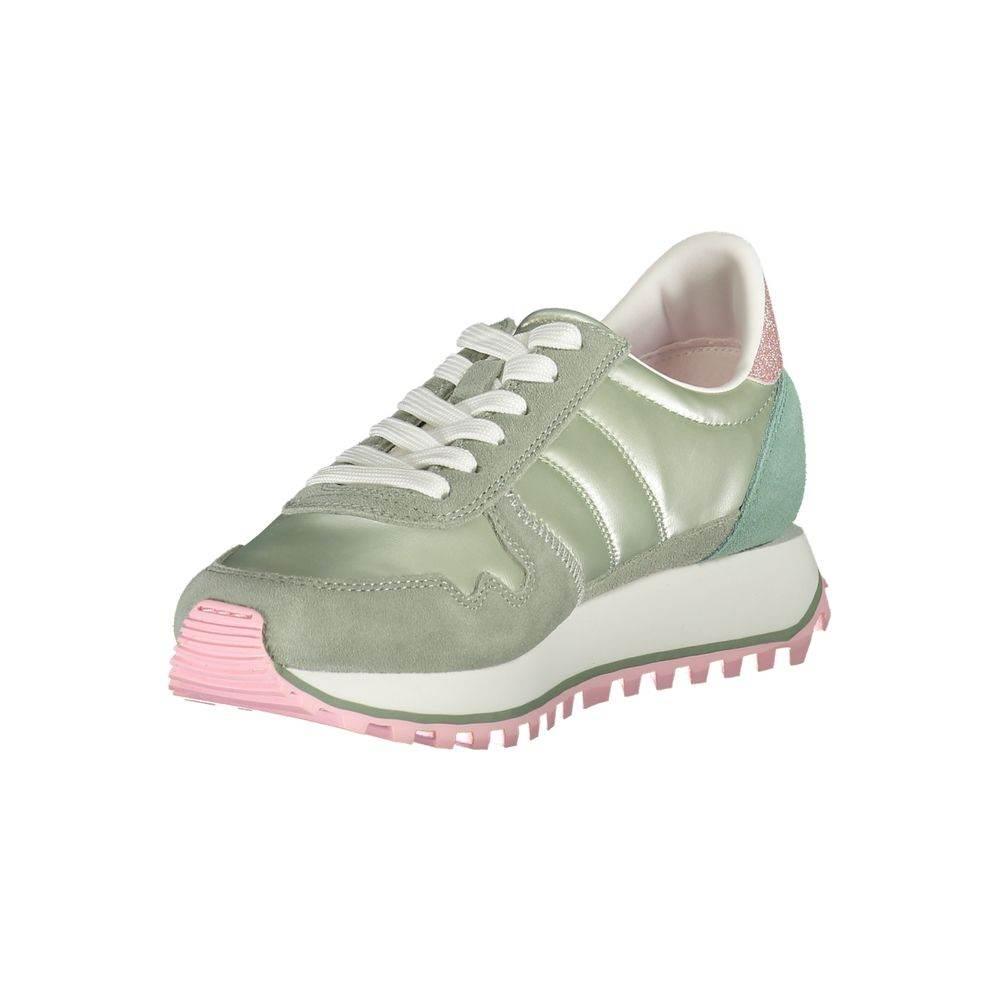 Blauer Green Polyester Women Sneaker - Hilstor