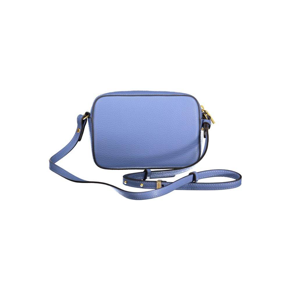 Coccinelle Light Blue Leather Women Handbag - Hilstor
