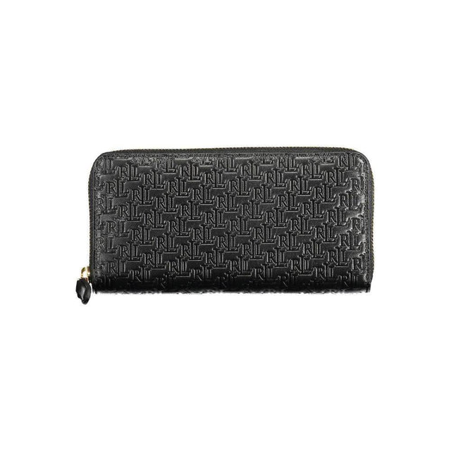 Ralph Lauren Black Leather Wallet - Hilstor