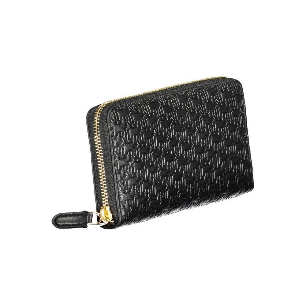 Ralph Lauren Black Leather Wallet - Hilstor