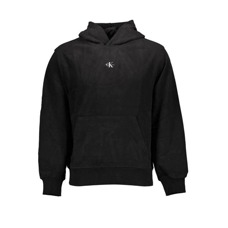 Calvin Klein Black Cotton Men Sweater - Hilstor