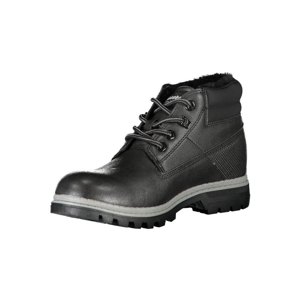 Carrera Chic Contrast Lace-Up Boots - Hilstor