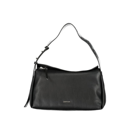 Calvin Klein Black Polyester Handbag - Hilstor