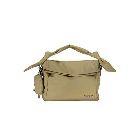 Desigual Green Polyester Handbag - Hilstor