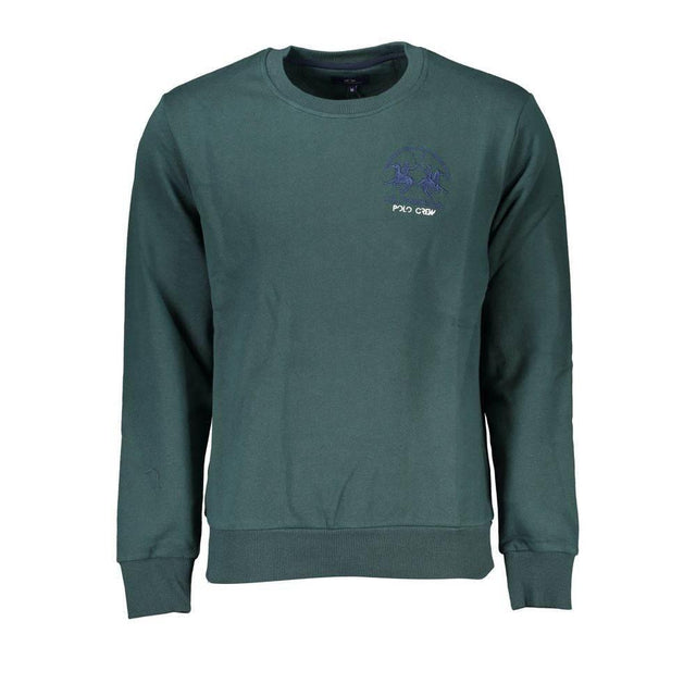 La Martina Emerald Crew Neck Cotton Sweater - Regular Fit - Hilstor