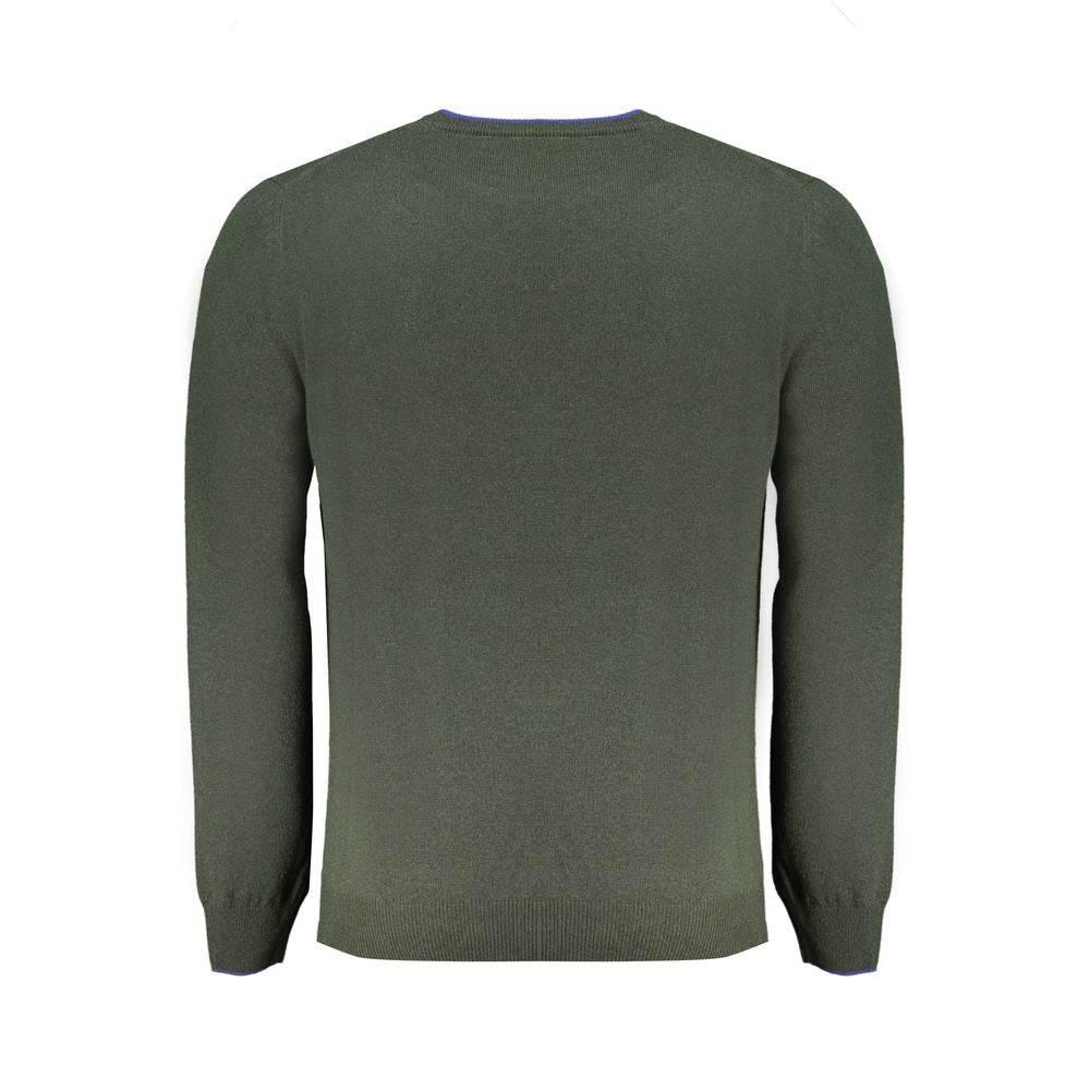 Harmont & Blaine Green Cashmere Sweater - Hilstor
