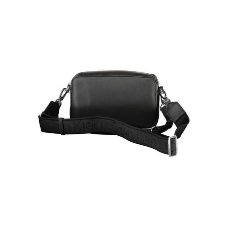 Calvin Klein Black Polyester Women Handbag - Hilstor