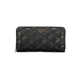 Guess Jeans Black Polyethylene Women Wallet