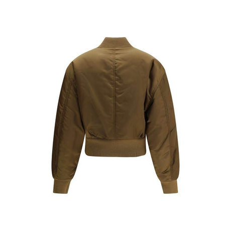 Saint Laurent Glossy nylon bomber Jacket - Hilstor