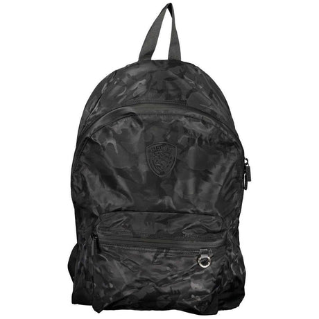 Blauer Sleek Urban Black Backpack with Laptop Sleeve - Hilstor