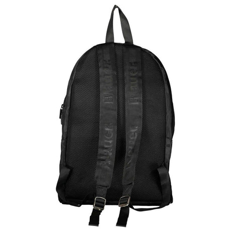 Blauer Sleek Urban Black Backpack with Laptop Sleeve - Hilstor