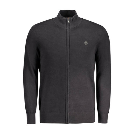 Timberland Black Cotton Men Cardigan - Hilstor