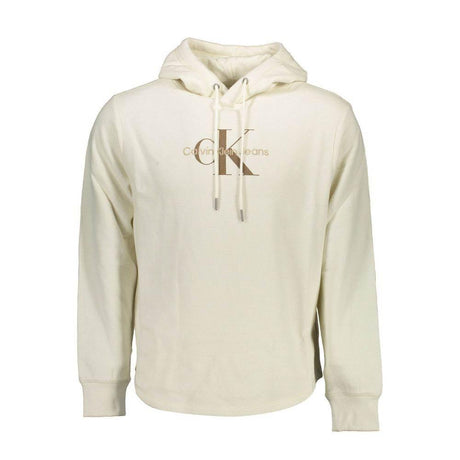 Calvin Klein White Cotton Men Sweater - Hilstor