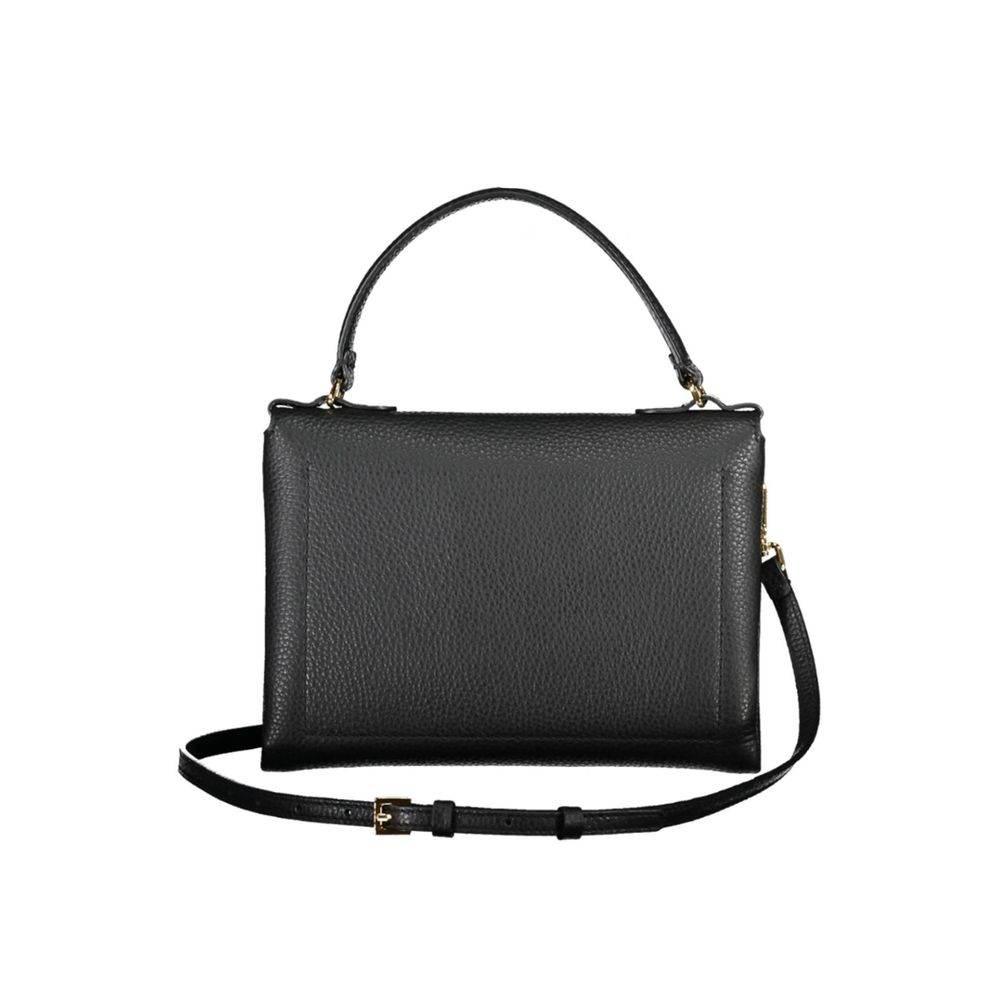 Coccinelle Black Leather Women Handbag - Hilstor
