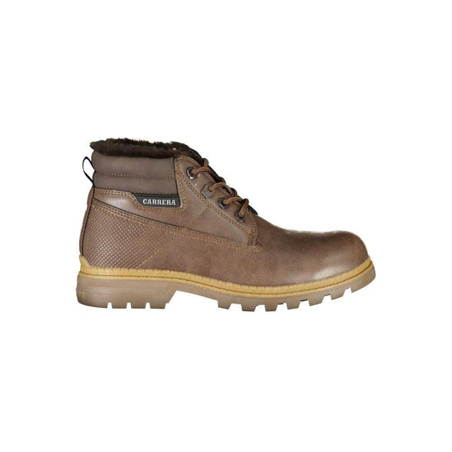 Carrera Chic Lace-Up Boots with Contrast Details - Hilstor