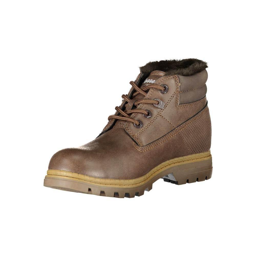 Carrera Chic Lace-Up Boots with Contrast Details - Hilstor