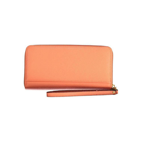 Guess Jeans Orange Polyethylene Wallet - Hilstor