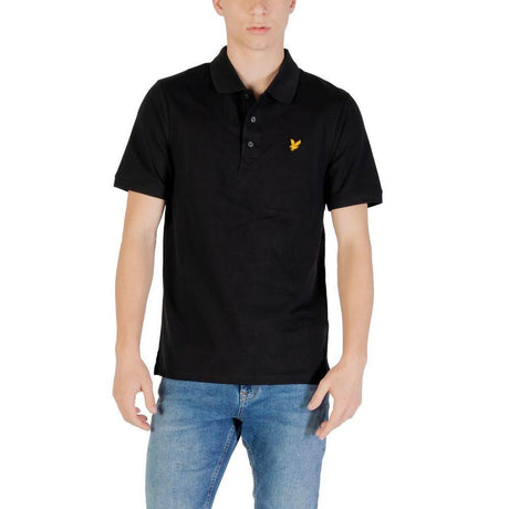 Lyle & Scott Black Cotton Polo Shirt - Hilstor